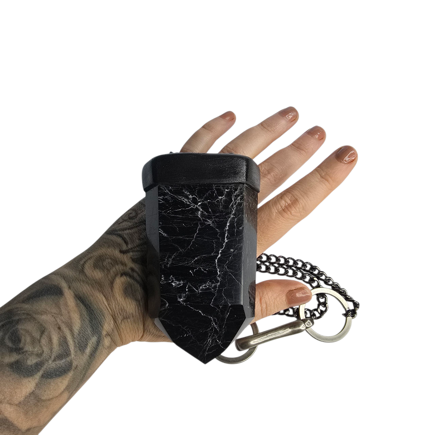 BLACK TOURMALINE NECKLACE