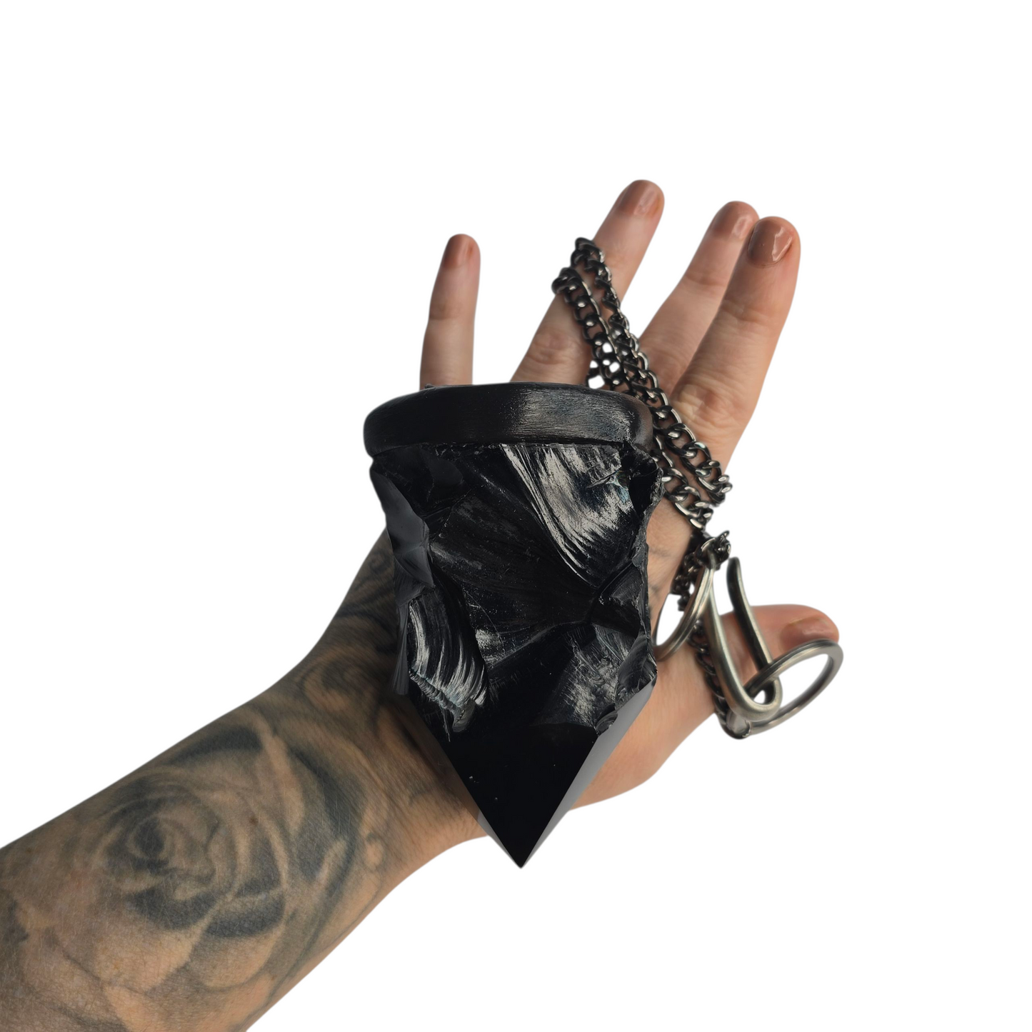 BLACK OBSIDIAN NECKLACE