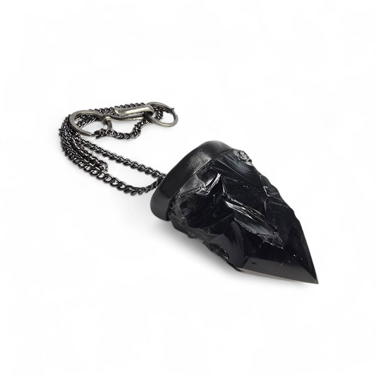 BLACK OBSIDIAN NECKLACE