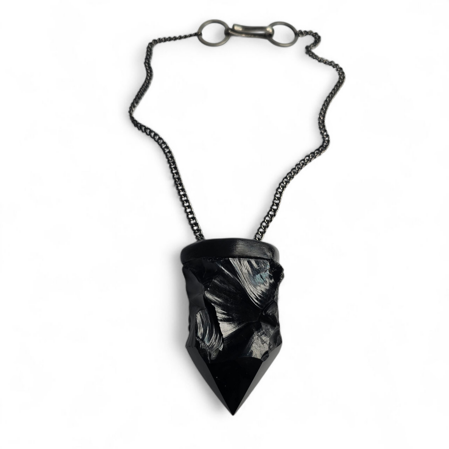 BLACK OBSIDIAN NECKLACE
