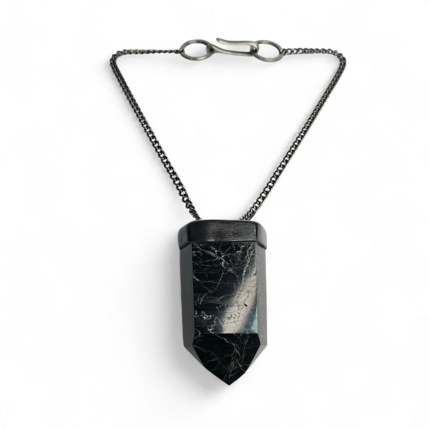 BLACK TOURMALINE NECKLACE
