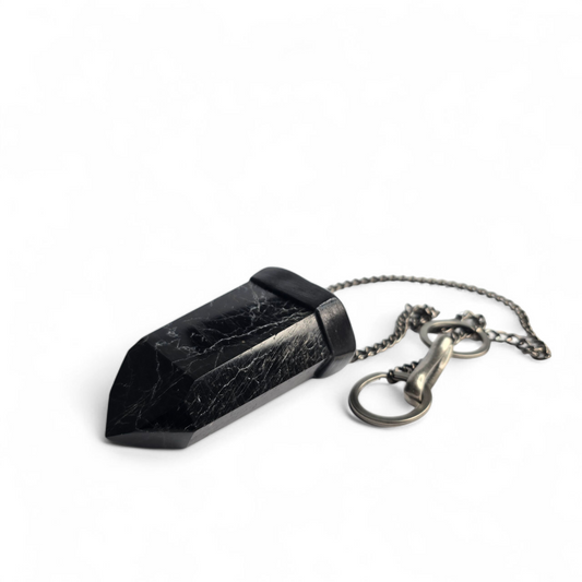 BLACK TOURMALINE NECKLACE