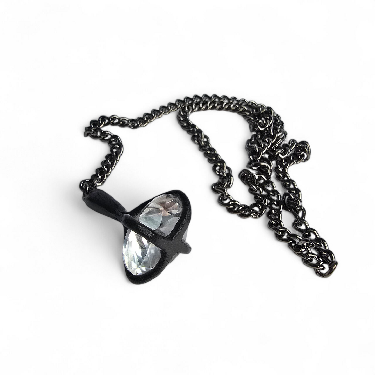 CLEAR QUARTZ NECKLACE