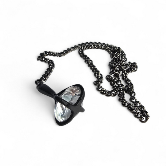 CLEAR QUARTZ NECKLACE