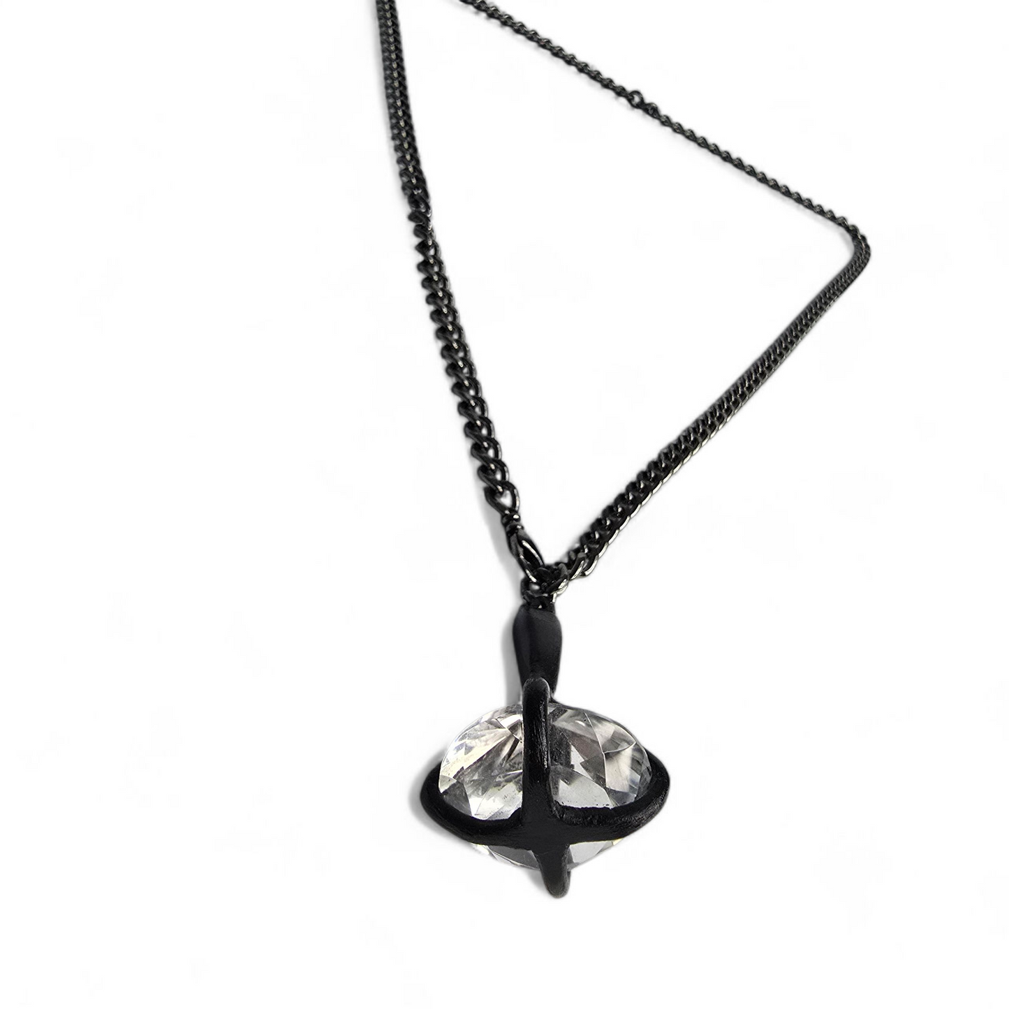 CLEAR QUARTZ NECKLACE