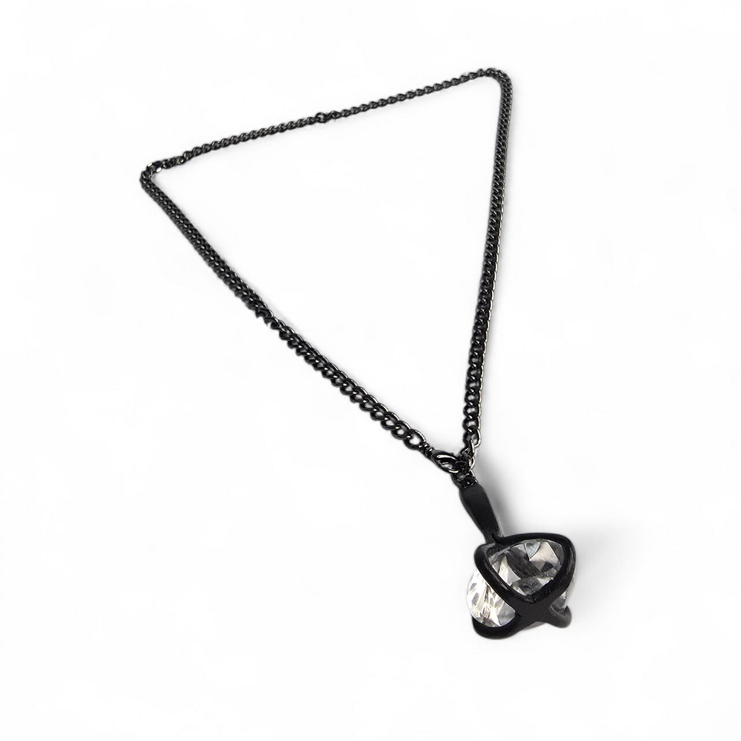 CLEAR QUARTZ NECKLACE