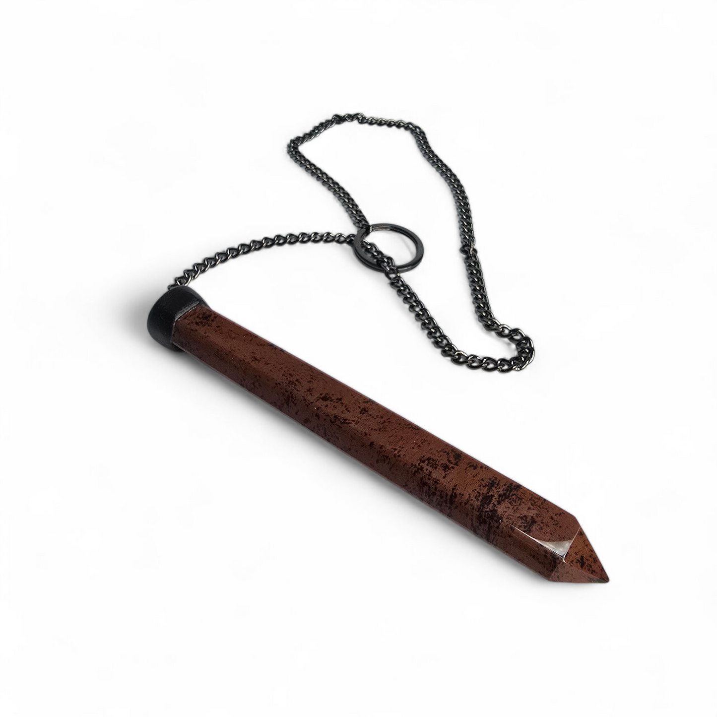 MAHOGANY OBSIDIAN NECKLACE