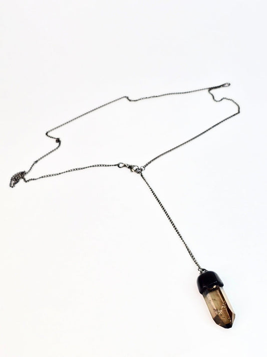 SMOKY QUARTZ NECKLACE