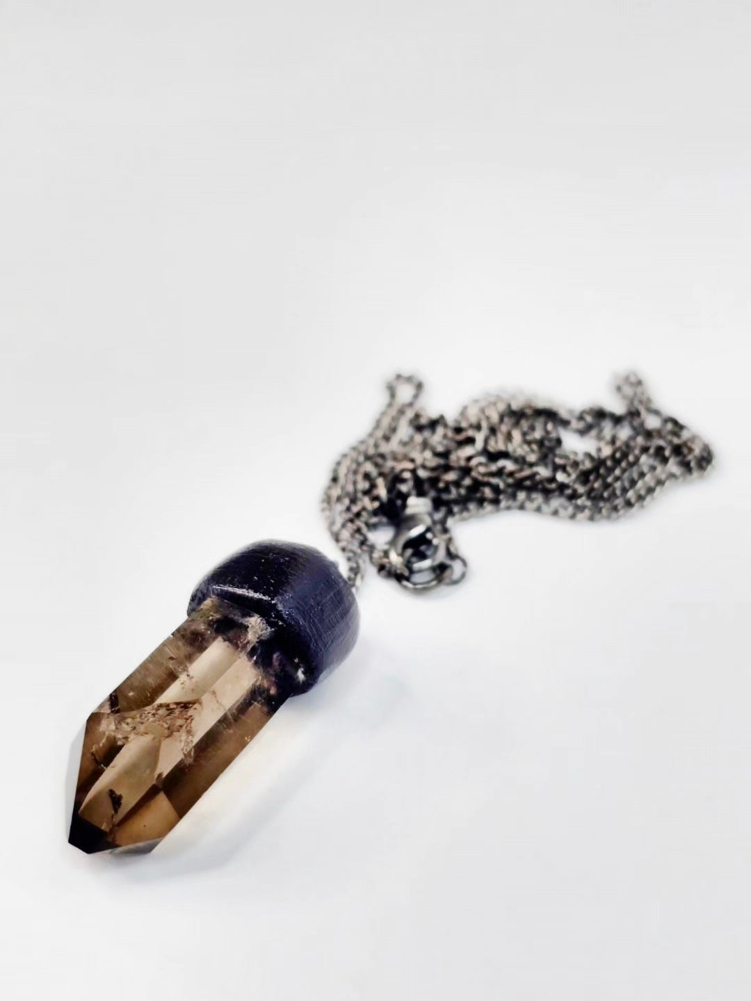 SMOKY QUARTZ NECKLACE