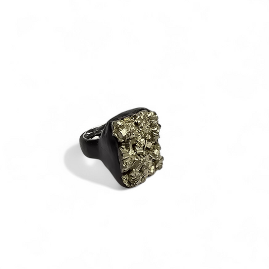PYRITE RING size 7