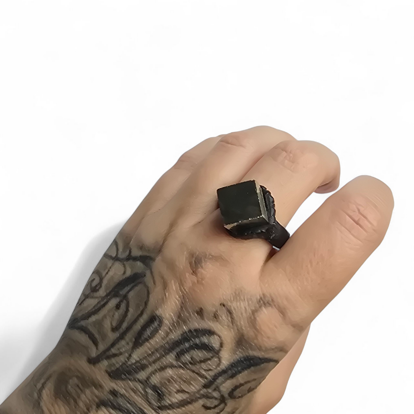 PYRITE RING size 8