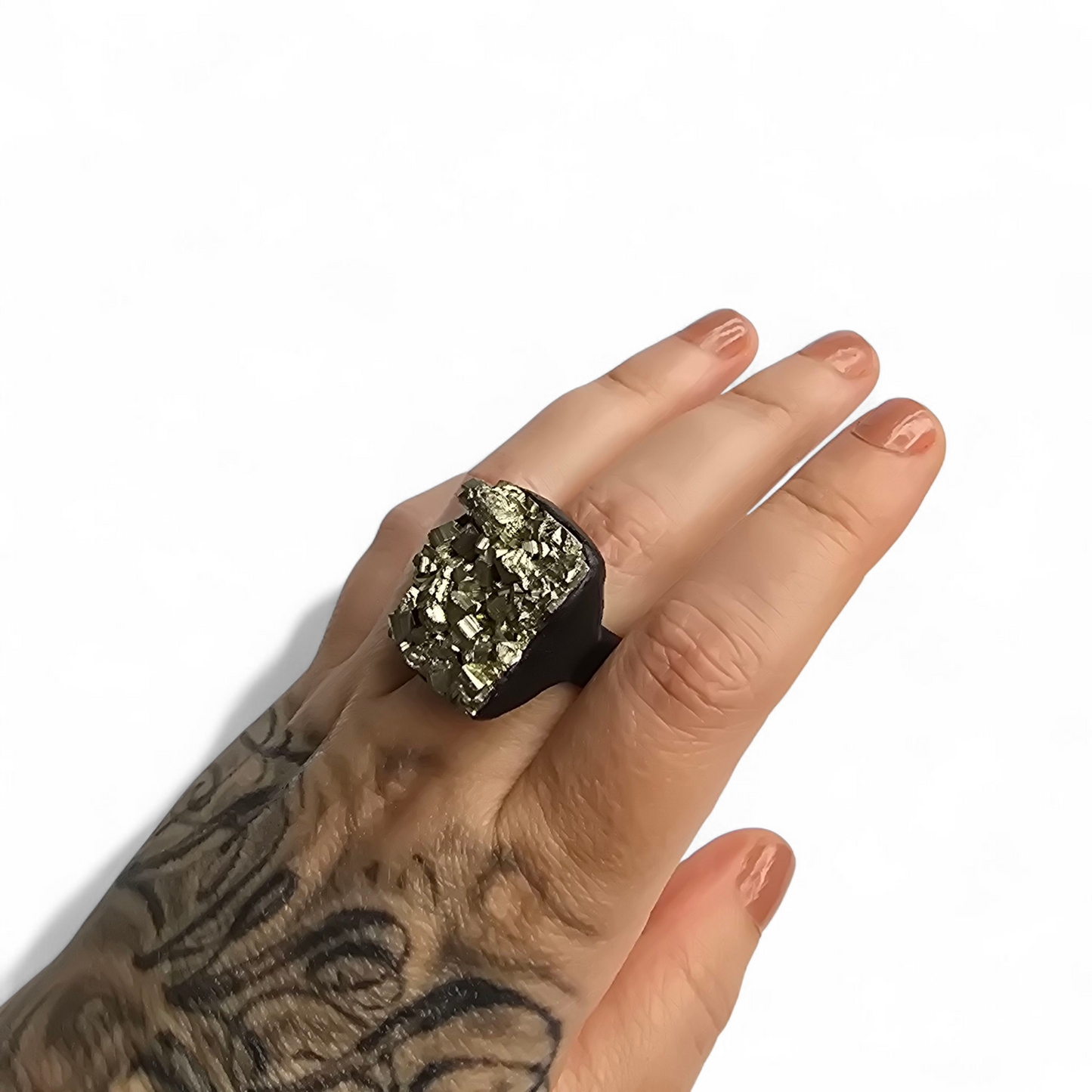 PYRITE RING size 7