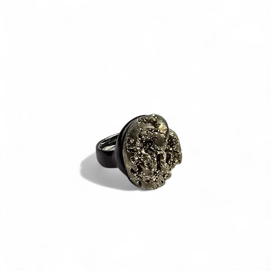 PYRITE RING size 11.5