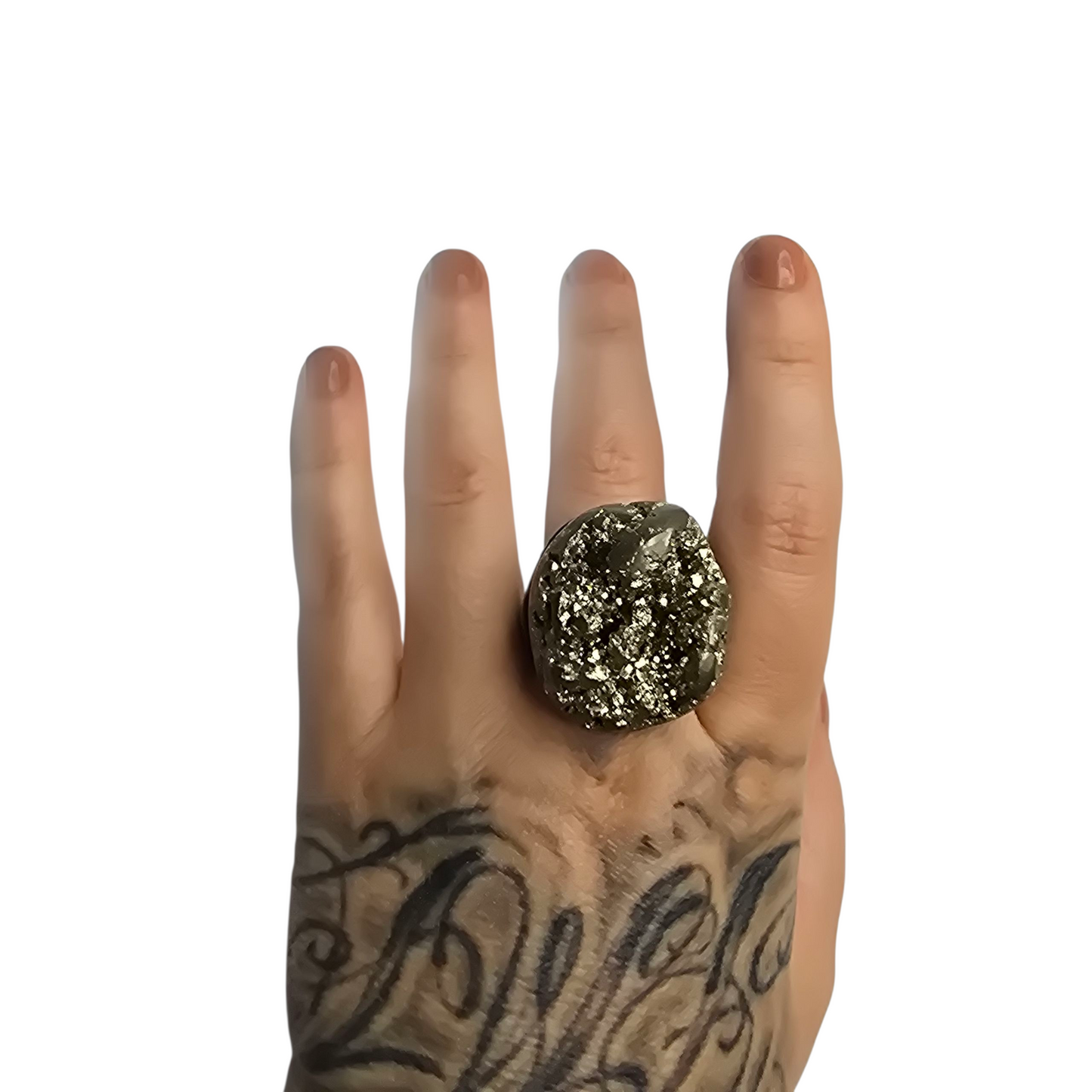PYRITE RING size 11.5