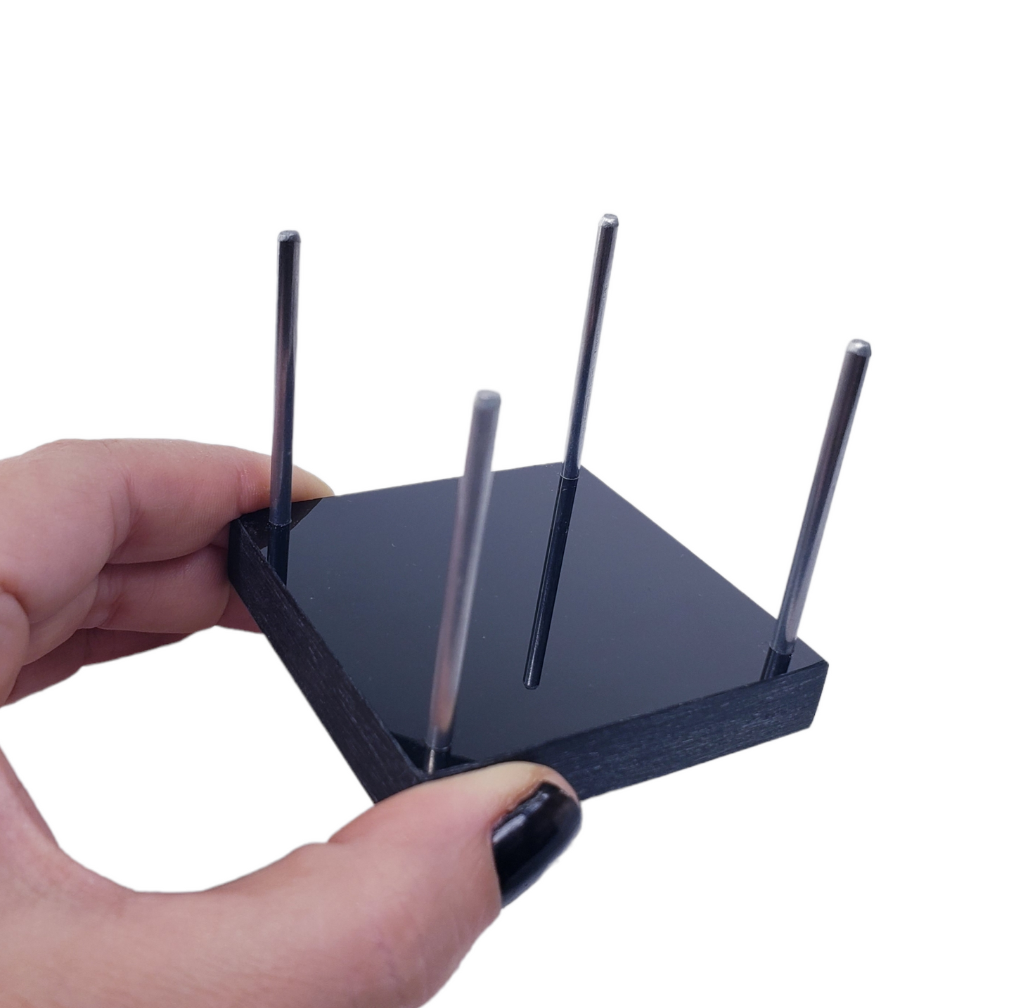 Black 4 Prong Stand